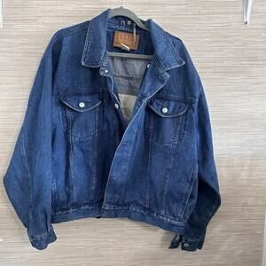 Urban Equipment Men's Promotional Patron Denim Jean Jacket size Large